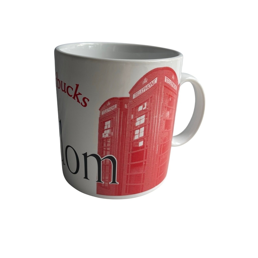 Starbucks‎ United Kingdom City Mug Coffee Cup Global Icon UK Phone Booth 2000